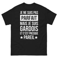 Thumbnail for T-shirt Gardois noir - Je ne suis pas parfait mais je suis Gardois