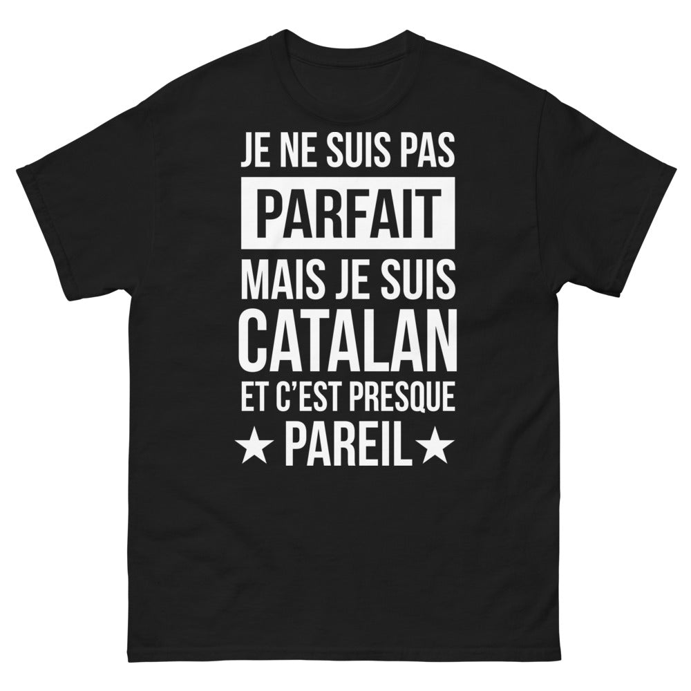 T-shirt Catalogne noir - autodérision catalane