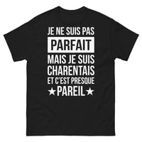 Thumbnail for T-shirt Charentais noir - Je ne suis pas parfait