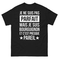 Thumbnail for T-shirt Bourguignon noir - je ne suis pas parfait