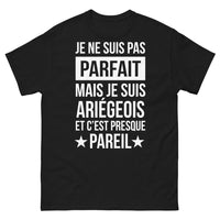 Thumbnail for T-shirt Ariégeois noir - Je ne suis pas parfait… et c’est presque pareil