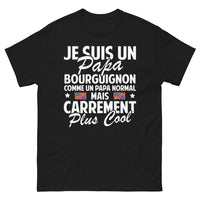 Thumbnail for T-shirt Bourgogne noir - papa bourguignon humour