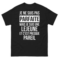Thumbnail for T-shirt Lejeune noir - autodérision et fierté