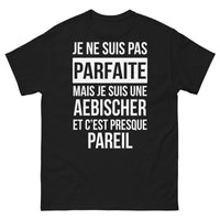 Thumbnail for T-shirt Aebischer noir - je ne suis pas parfaite