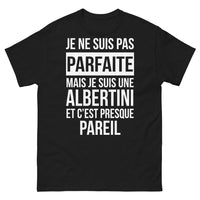 Thumbnail for T-shirt Albertini noir - clin d'œil italien et fierté
