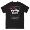 T-shirt Famille Martin noir - presque pareil