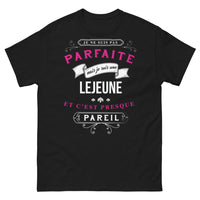 Thumbnail for T-shirt Lejeune noir - Je suis une Lejeune