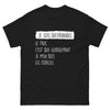 T-shirt Aveyronnais noir - texte franc-parler