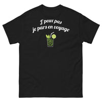 Thumbnail for T-shirt voyageurs noir - j’peux pas, je pars en voyage