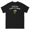 T-shirt voyageurs noir - j’peux pas, je pars en voyage