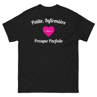 Thumbnail for T-shirt Petite infirmière noir - Petite infirmière (Presque parfaite)
