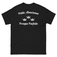 Thumbnail for T-shirt Alsace noir - Presque parfaite, accent alsacien