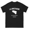 T-shirt Bretagne noir face - là où commence mon histoire