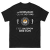 T-shirt Normand noir - Un Normand qui ne boit pas