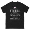 T-shirt Catalane noir - princesses catalanes