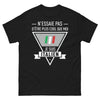 T-shirt Italien noir - N’essaie pas d’être plus cool que moi