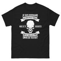 Thumbnail for T-shirt Normand noir - je sais finir les combats