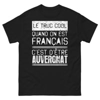Thumbnail for T-shirt Auvergne noir - Le truc cool quand on est Français
