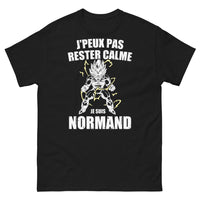 Thumbnail for T-shirt Normand noir - j'peux pas rester calme
