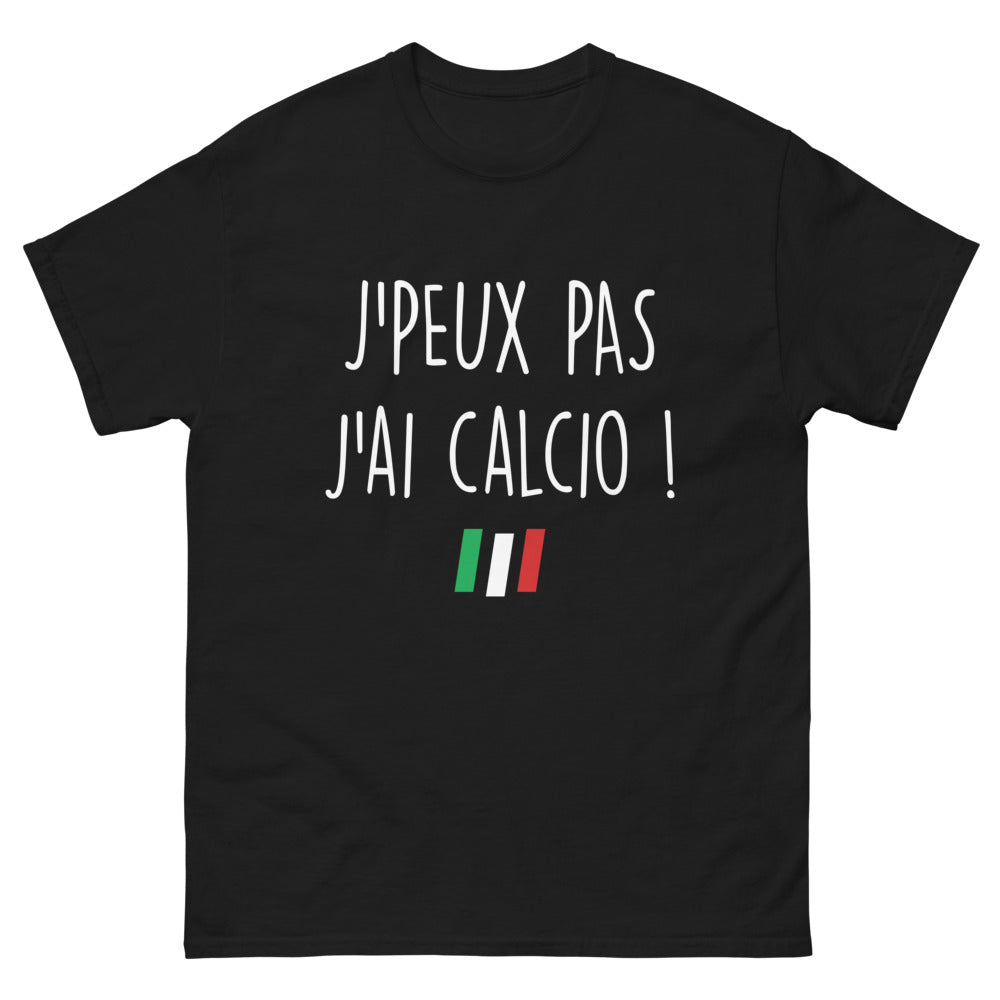 T-shirt Italie noir - J’peux pas, j’ai calcio