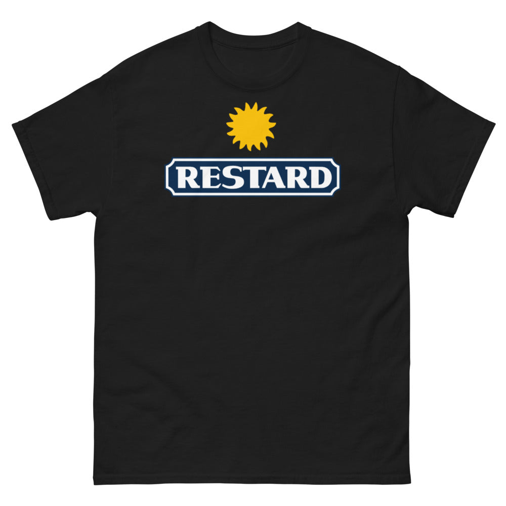T-shirt Restard FR édition sombre noir - nom de famille Restard