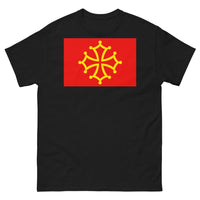 Thumbnail for T-shirt Occitanie noir - Croix occitane