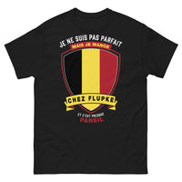 Thumbnail for T-shirt Bruxellois noir - Je ne suis pas parfait