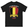 T-shirt Bruxellois noir - Je ne suis pas parfait