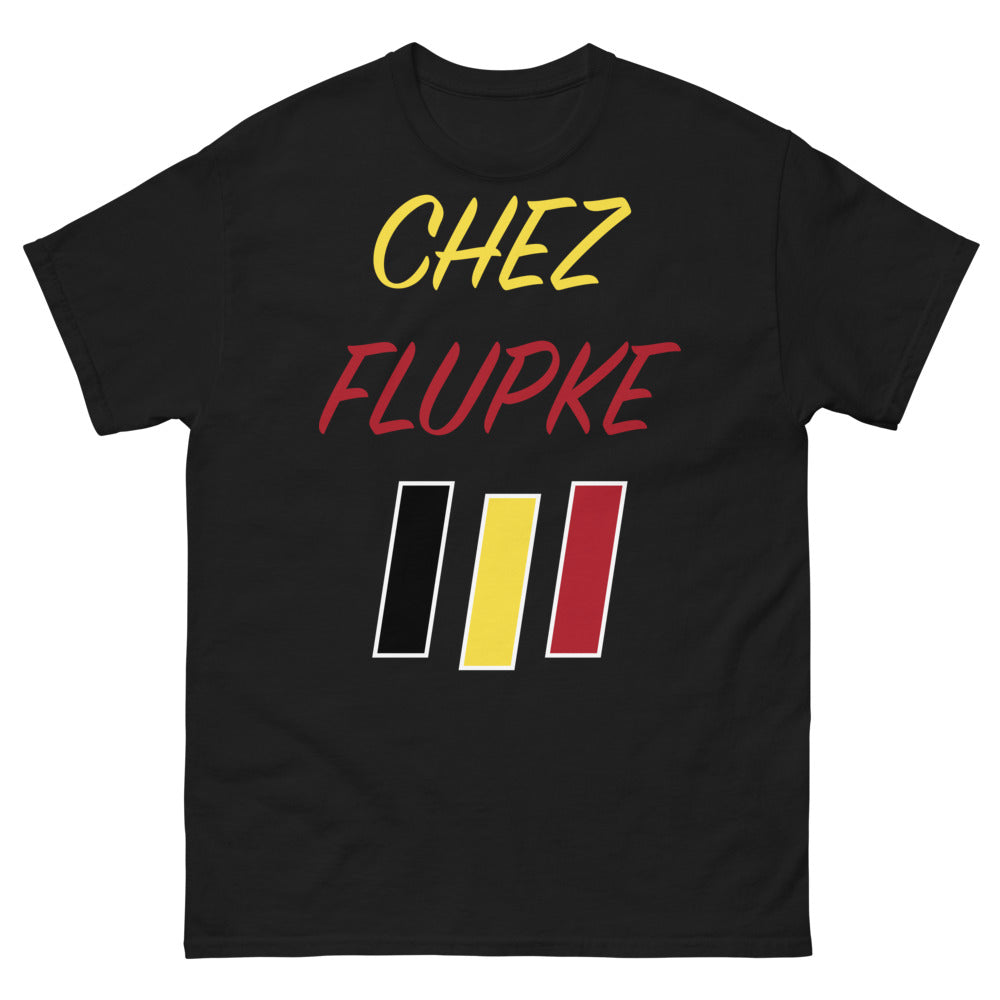 T-shirt Bruxelles noir - zwanze des bistrots bruxellois