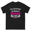 T-shirt Maman bretonne noir - Voilà la meilleure maman du monde