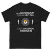 T-shirt Auvergnat noir - Un Auvergnat qui ne boit pas