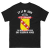 T-shirt Lorraine noir - 8e jour: Dieu créa les Lorrains