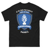 T-shirt Gendarme noir - punchline discrète