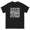 T-shirt Je N'ai Pas Choisi d'Être Mayennais
