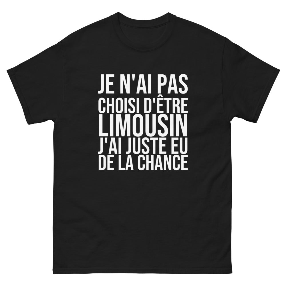 T-shirt Je N'ai Pas Choisi d'Être Limousin