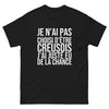 T-shirt Je N'ai Pas Choisi d'Être Creusois