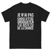 T-shirt Je N'ai Pas Choisi d'Être Uruguayen