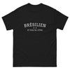 ET FIER DE L'ÊTRE Brésilien - T-shirt noir