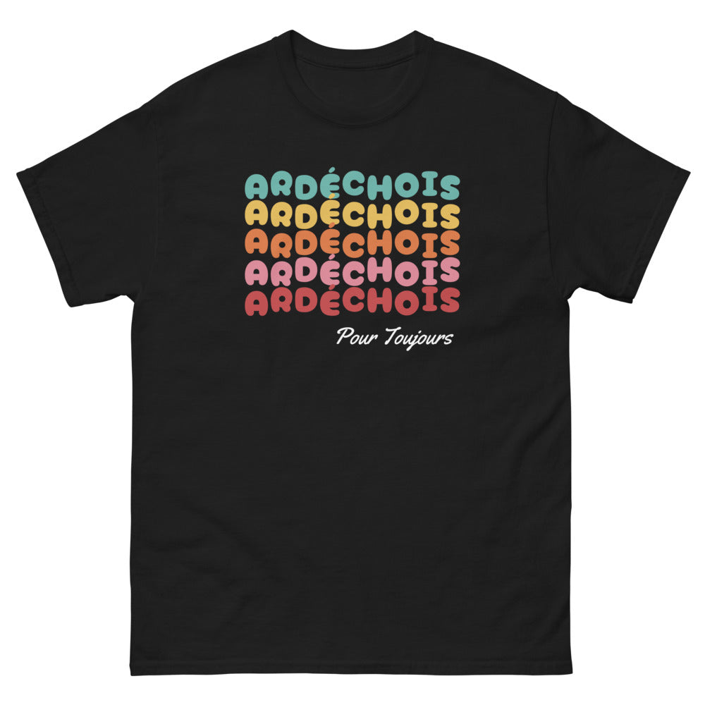 Pour Toujours Ardéchois - T-shirt noir