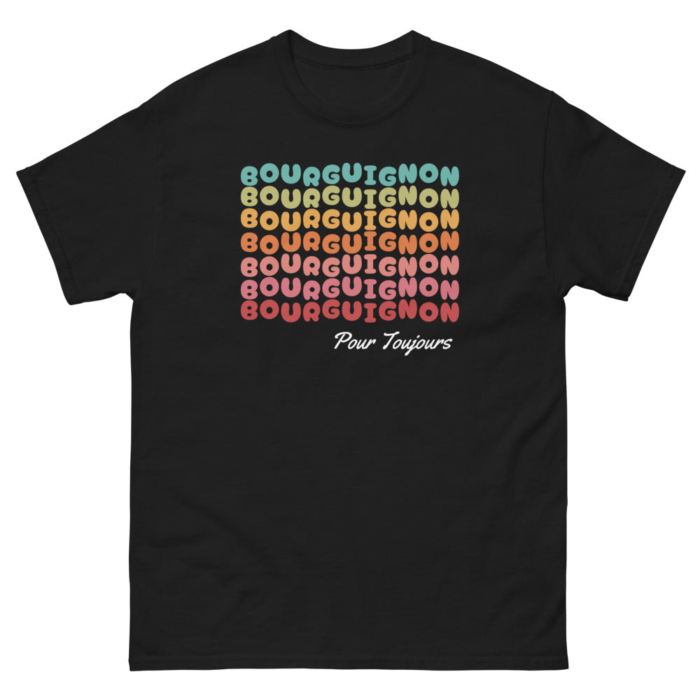 Pour Toujours Bourguignon - T-shirt noir