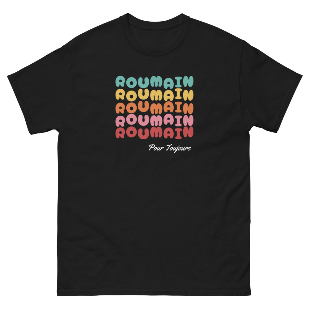Pour Toujours Roumain - T-shirt noir