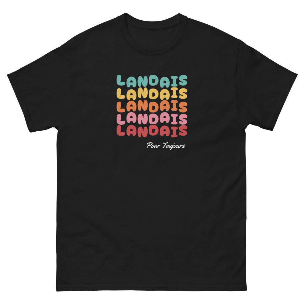 Pour Toujours Landais - T-shirt noir