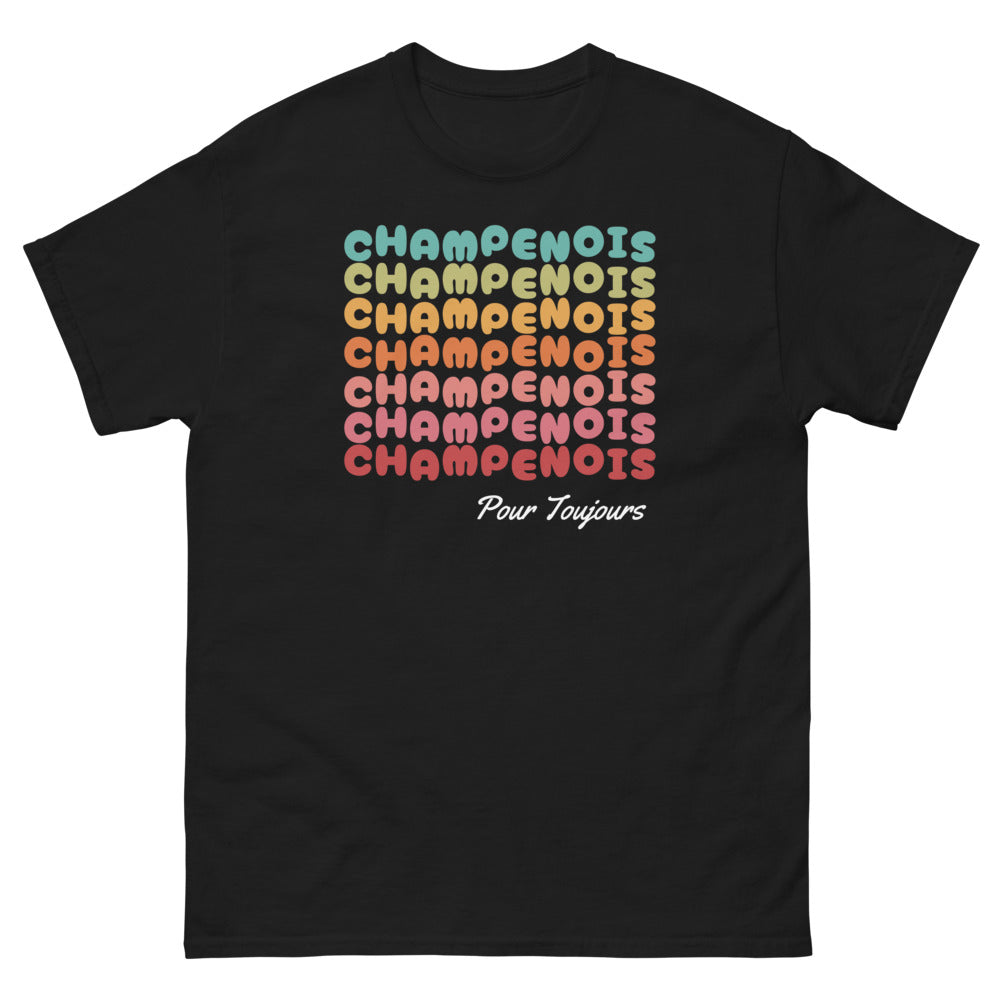 Pour Toujours Champenois - T-shirt noir