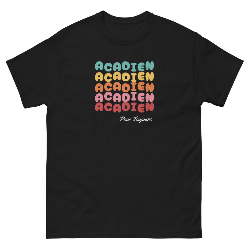 Pour Toujours Acadien - T-shirt noir
