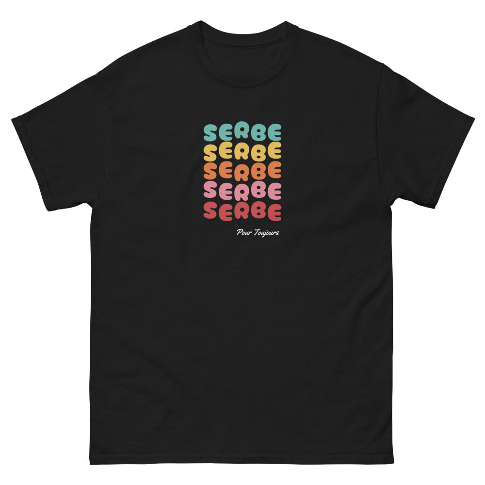 Pour Toujours Serbe - T-shirt noir