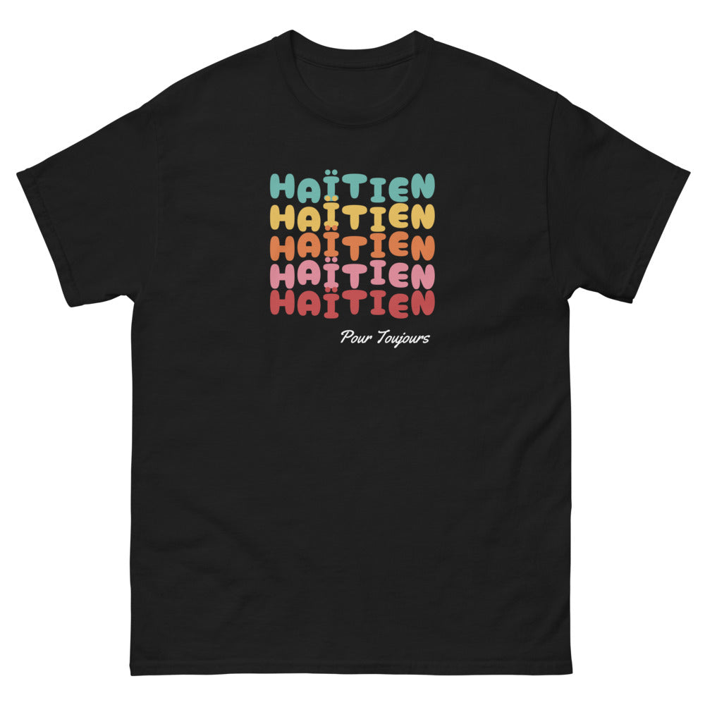Pour Toujours Haïtien - T-shirt noir
