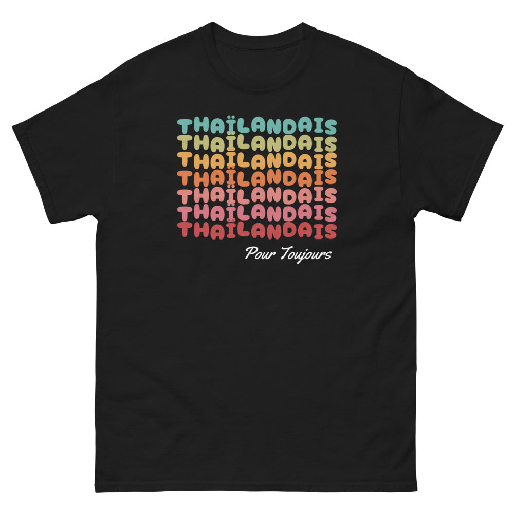 Pour Toujours Thaïlandais - T-shirt noir