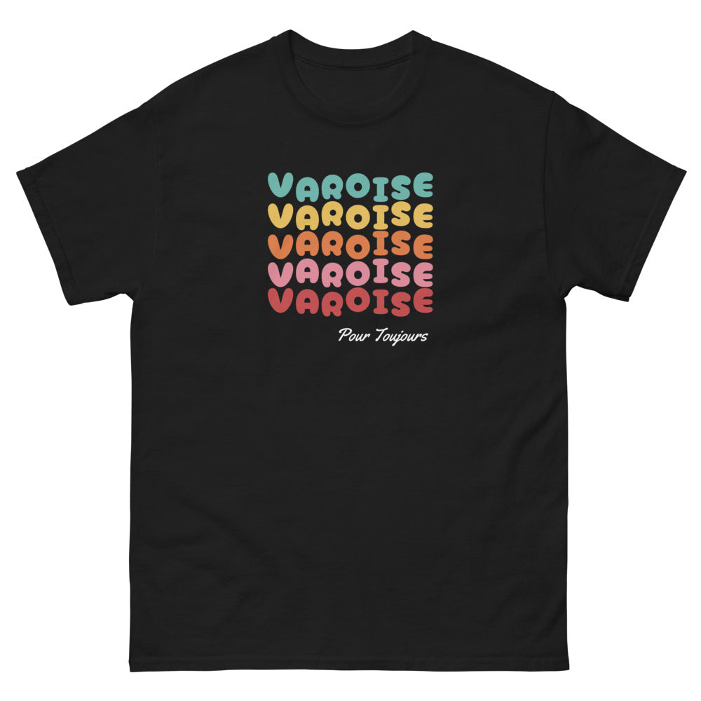 Pour Toujours Varoise - T-shirt noir femme