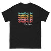 Pour Toujours Vaudoise - T-shirt noir femme
