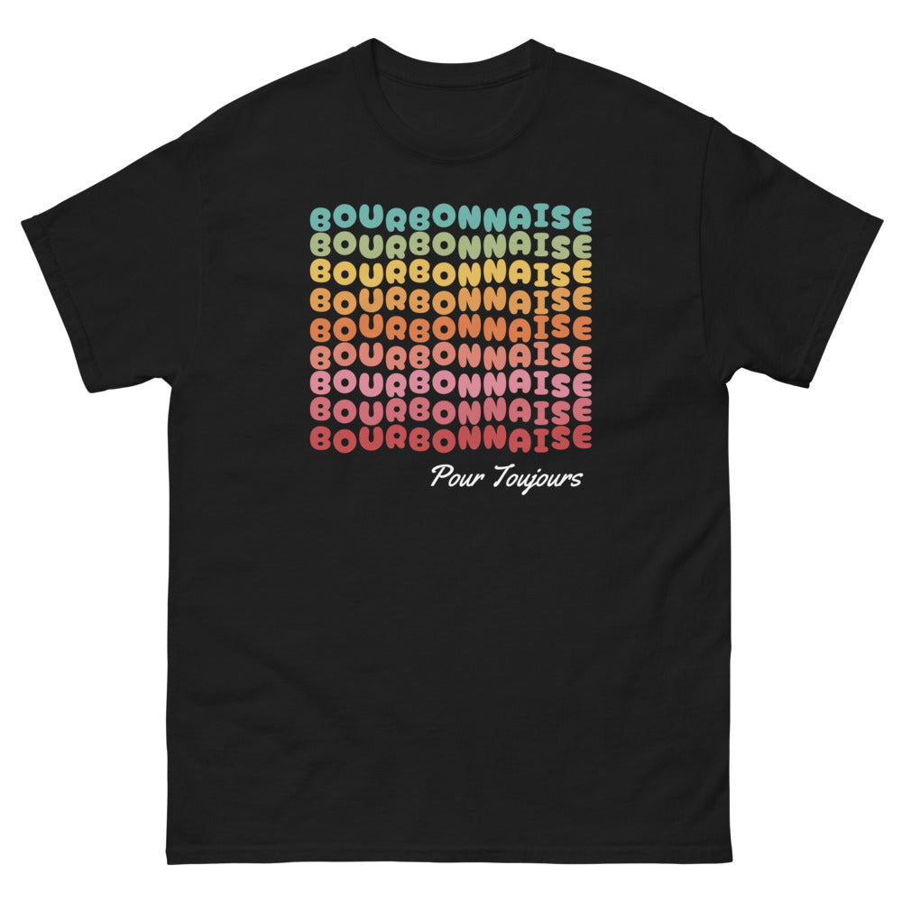 Pour Toujours Bourbonnaise - T-shirt noir femme